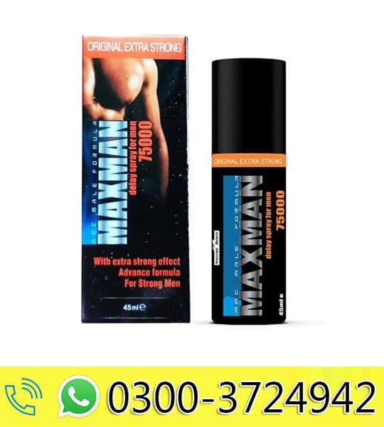 Maxman Delay Spray Price In Pakistan 0300 3724942 Maxman 75000