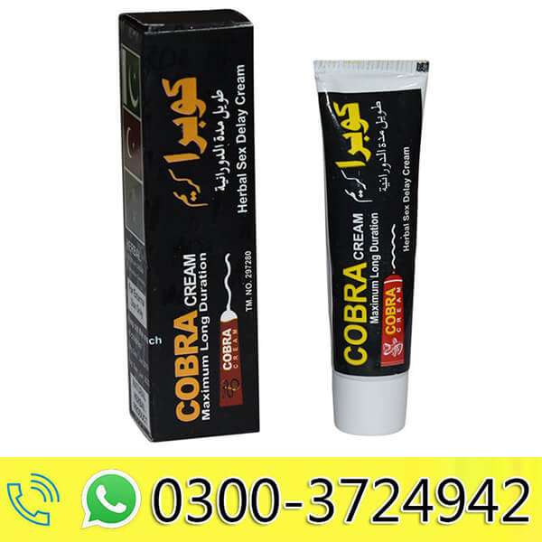 Cobra Herbal Delay Cream in Pakistan